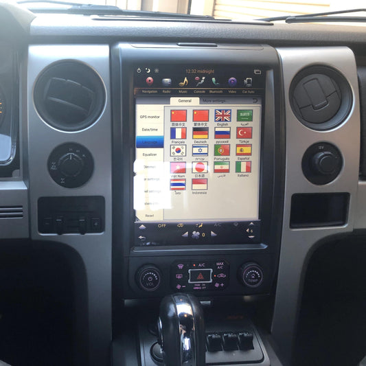 OPEN BOX [ PX6 six-core ] 12.1 inch vertical screen Android 9 Fast boot navigation receiver for 2009 - 2014 Ford F-150 | Phoenix Automotive