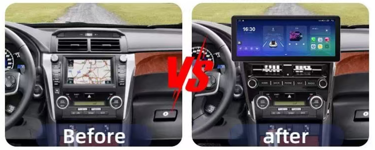 12.3 Inch Universal Car Radio Stereo Android Auto Carplay for Toyota Camry 2012-2014