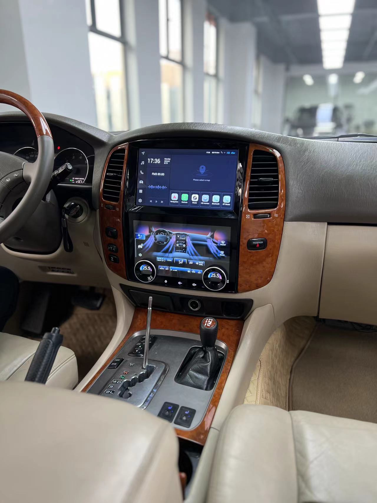 [G6 octa-core] 12.1" Vertical Screen Android 13 Fast boot Navi Radio for Lexus LX 470 2003 - 2007