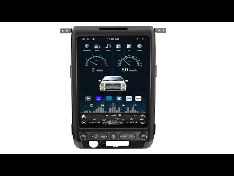 [Open box] 13” Android 9/10/12/13 Vertical Screen Navigation Radio for Ford F-150 2009 - 2014 | Phoenix Automotive