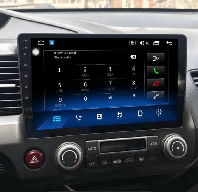 10.1" Android 9 Navigation Radio for Honda Civic 2004 - 2011 - Smart Car Stereo Radio Navigation | In-Dash audio/video players online - Phoenix Automotive