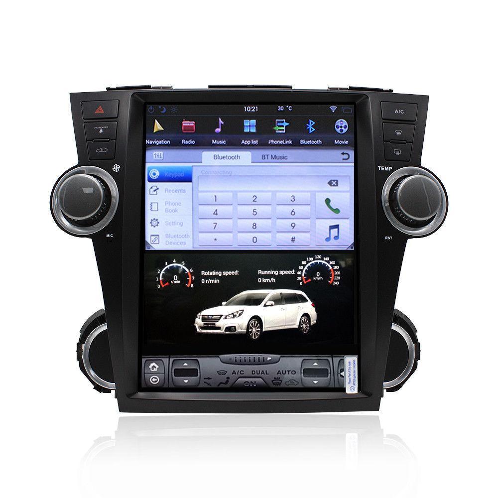 12.1" Android Navigation Radio for Toyota Highlander 2009 - 2013 | Phoenix Automotive