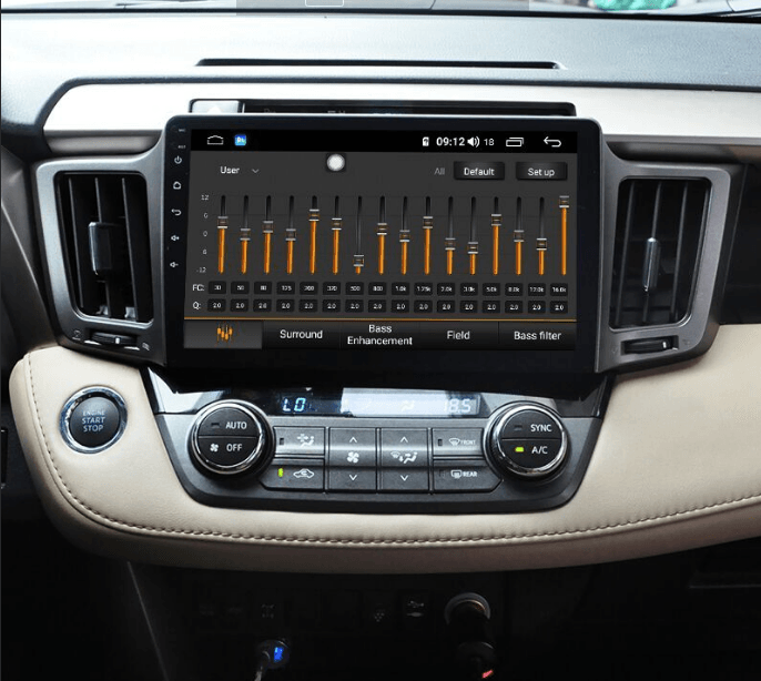 10.1" Android 9 Navigation Radio for Toyota RAV4 2012 - 2017 - Smart Car Stereo Radio Navigation | In-Dash audio/video players online - Phoenix Automotive