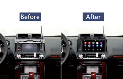9" Octa-core Quad-core Android Navigation Radio for Toyota Prado 2014 - 2017 - Smart Car Stereo Radio Navigation | In-Dash audio/video players online - Phoenix Automotive