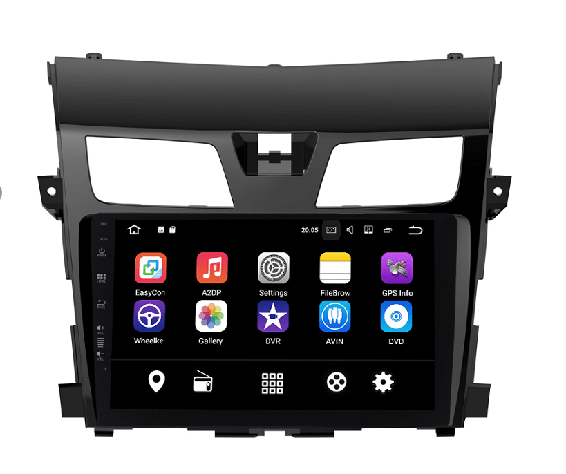 10.1" Quad-Core Android 9.0 Navigation Radio for Nissan Teana Altima 2013 - 2017 - Smart Car Stereo Radio Navigation | In-Dash audio/video players online - Phoenix Automotive