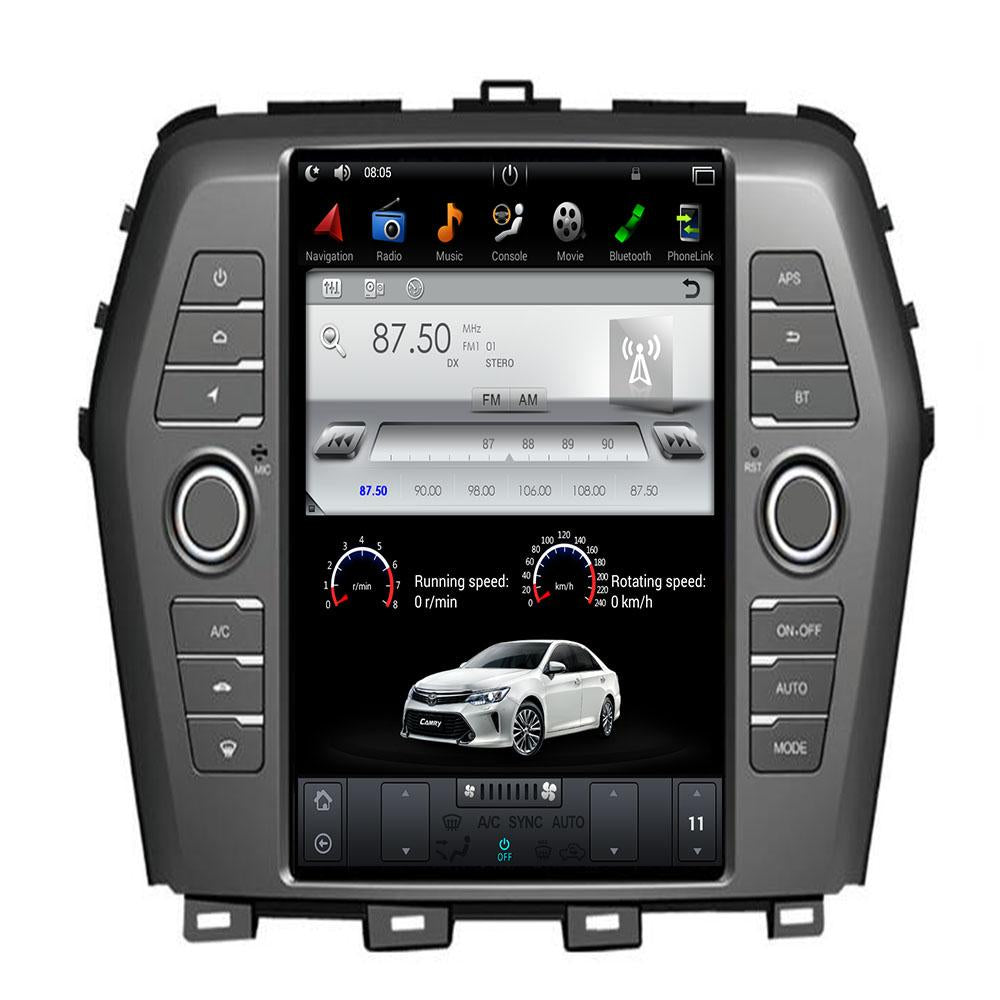 [ PX6 six-core ] 10.4" Vertical Screen Android 9 Fast boot Navigation Radio for Nissan Maxima 2016 2017 | Phoenix Automotive