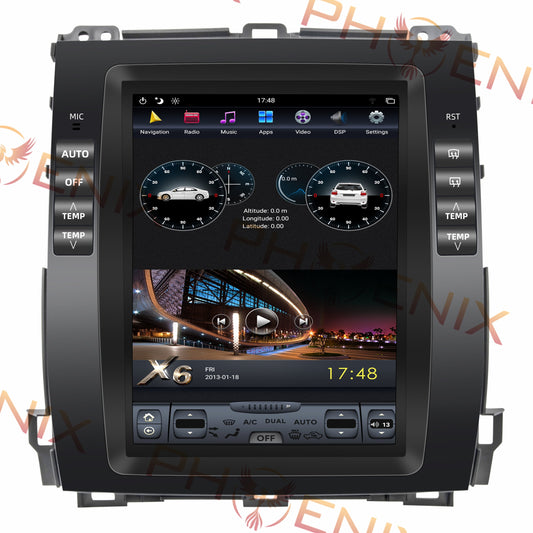 [ G6 octa-core ] 10.4" Vertical Screen Android 11 Fast boot Navigation Radio for Lexus GX 470 2003 - 2009 - Smart Car Stereo Radio Navigation | In-Dash audio/video players online - Phoenix Au
