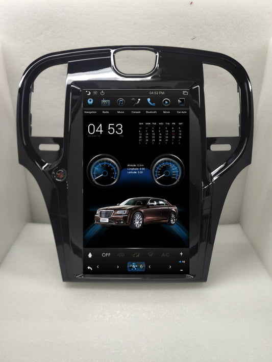 [Open box] [ PX6 SIX-CORE ] 13.3" Vertical Screen Android 9.0 Navigation Radio for Chrysler 300C 2013-2019 - Smart Car Stereo Radio Navigation | In-Dash audio/video players online - Phoenix A