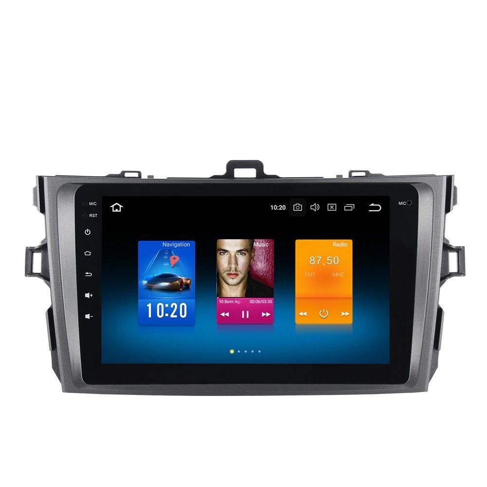 8" Octa-core Quad-core Android Navigation Radio for Toyota Corolla 2007-2011 - Smart Car Stereo Radio Navigation | In-Dash audio/video players online - Phoenix Automotive