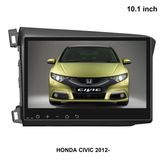 10.1" quad-core octa-core Android 10.0 Navigation Radio for Honda Civic 2012 - Smart Car Stereo Radio Navigation | In-Dash audio/video players online - Phoenix Automotive