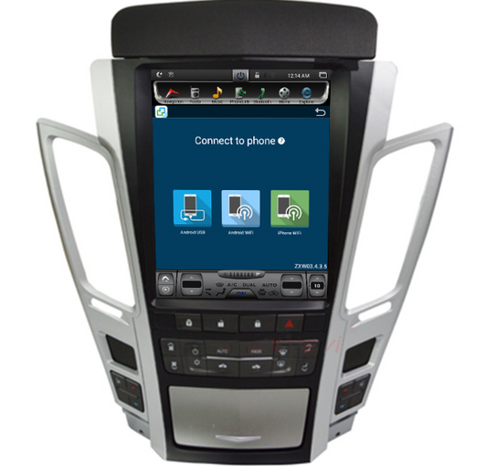 [Open-box] 10.4" Vertical Screen Android Navi Radio for Cadillac CTS CTS-V 2008 - 2014 - Smart Car Stereo Radio Navigation | In-Dash audio/video players online - Phoenix Automotive