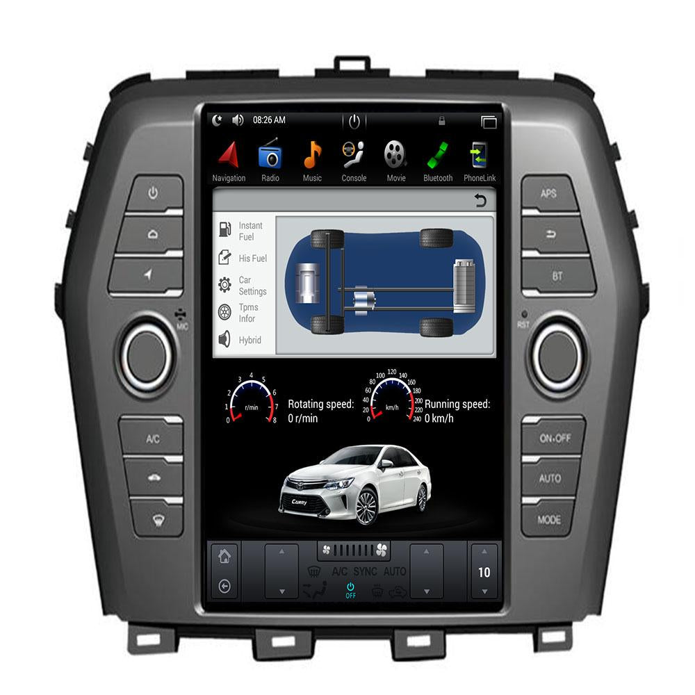 [ PX6 six-core ] 10.4" Vertical Screen Android 9 Fast boot Navigation Radio for Nissan Maxima 2016 2017 - Smart Car Stereo Radio Navigation | In-Dash audio/video players online - Phoenix Auto