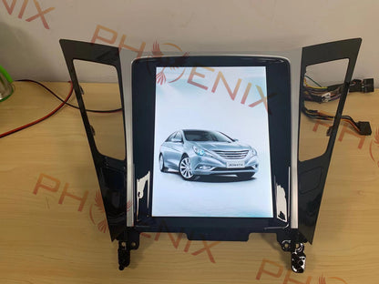 [ PX6 Six- core ] 10.4" Vertical Screen Android 9.0 Navigation Radio for Hyundai Sonata 2011 - 2014 - Smart Car Stereo Radio Navigation | In-Dash audio/video players online - Phoenix Automoti