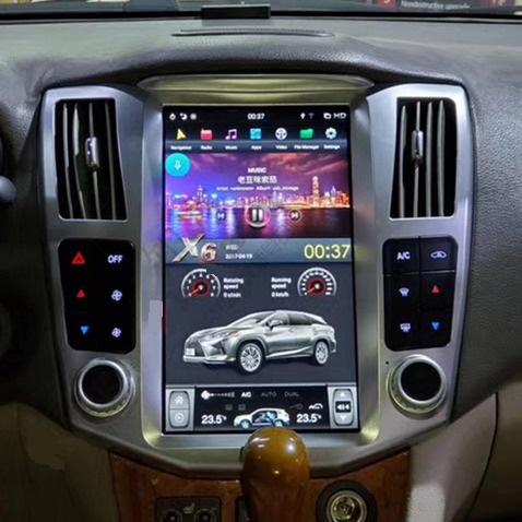 [ G6 octa-core ] 11.8" Vertical Screen Android 11 Fast boot Navigation Radio for Lexus RX RX300 RX330 RX350 RX400h 2003 - 2008 - Smart Car Stereo Radio Navigation | In-Dash audio/video player
