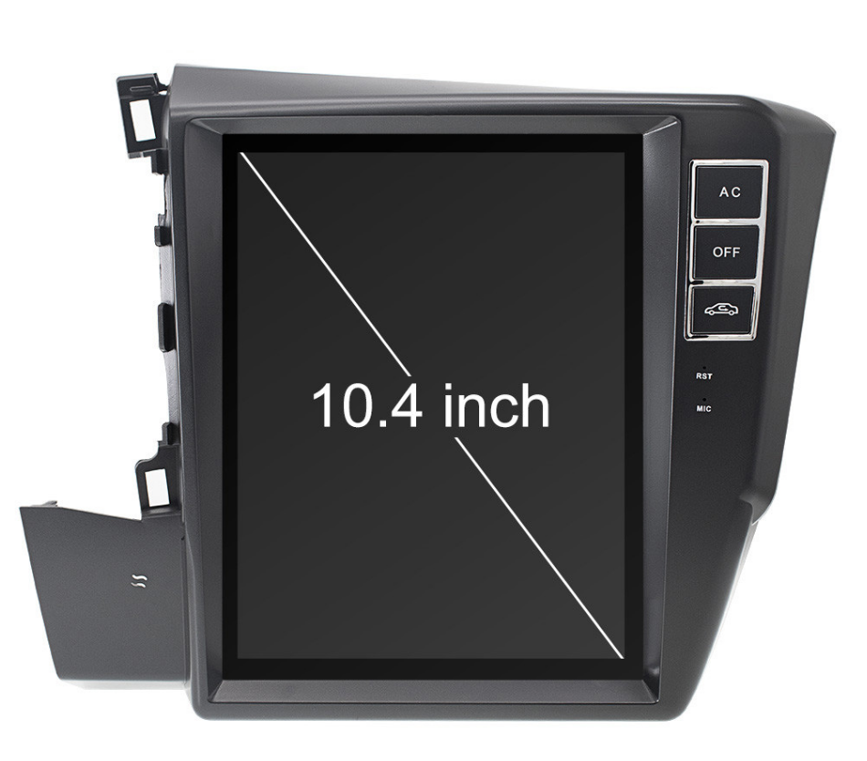 [ G6 octa-core ] 10.4" Vertical Screen Android 11 Fast boot Navigation Radio for Honda Civic 2012 - Smart Car Stereo Radio Navigation | In-Dash audio/video players online - Phoenix Automotive