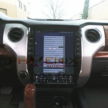 [ Hot selling ] 13” Android 12 Vertical Screen Navigation Radio for Toyota Tundra 2014 - 2021 - Smart Car Stereo Radio Navigation | In-Dash audio/video players online - Phoenix Automotive