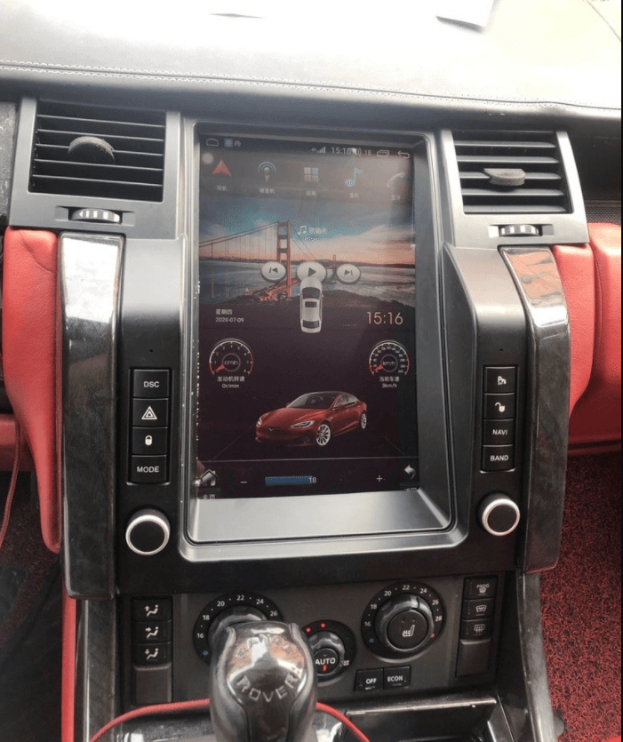 12.1"  Octa-Core Android 10.0 Navigation Radio for Land Rover Range Rover Sport 2005 - 2009 - Smart Car Stereo Radio Navigation | In-Dash audio/video players online - Phoenix Automotive
