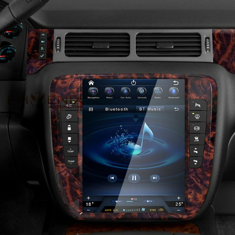 2007-2012 GMC Yukon / Acadia / Tahoe Chevy Chevrolet Tahoe / Suburban Buick  Enklave Android 12.0 9 Zoll GPS-Navigationssystem radio Bluetooth HD  Touchscreen Carplay Unterstützung TPMS