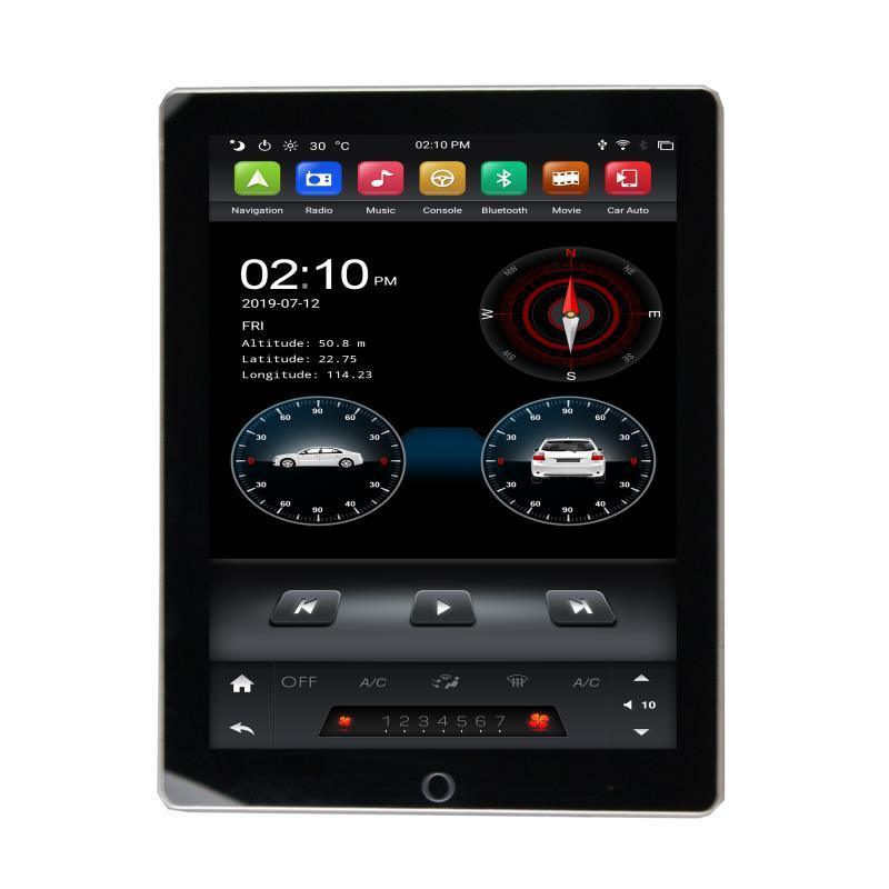 9.7" Universal  Auto Rotation Screen Android 9.0 Navigation Radio with Motorized rotatable - Smart Car Stereo Radio Navigation | In-Dash audio/video players online - Phoenix Automotive