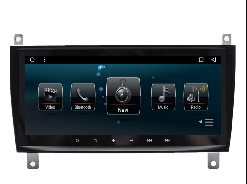 8.8" Octa-core Metal Trim Android Navigation Radio for Mercedes Benz C CLK W203 C200 C230 C320 CLK350 - Smart Car Stereo Radio Navigation | In-Dash audio/video players online - Phoenix Automo