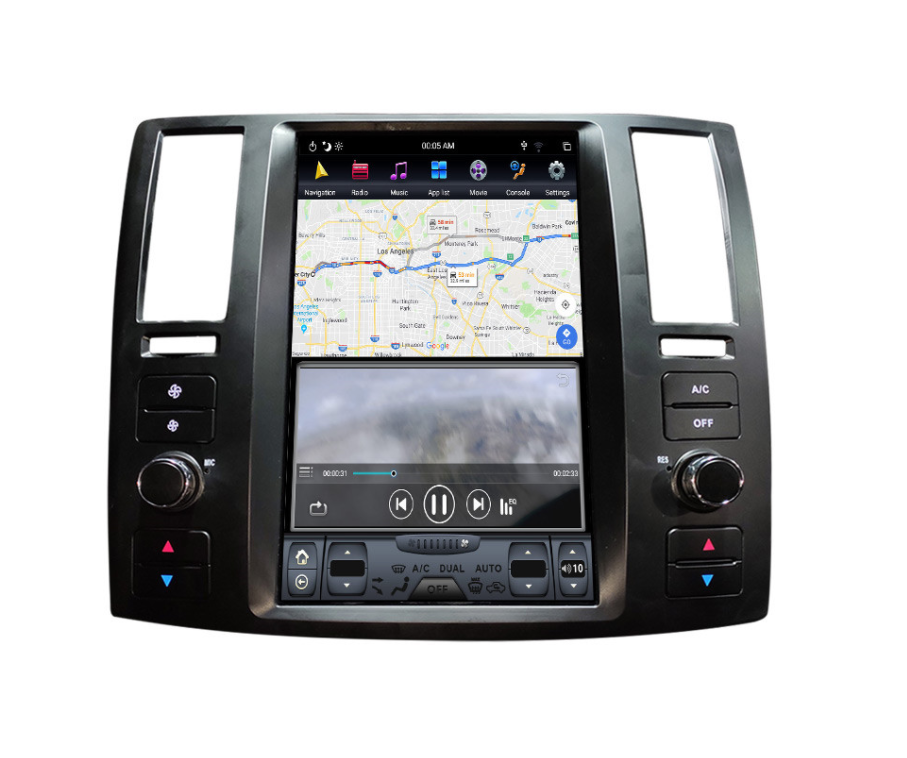 [ G6 octa-core ] 11.8" Vertical Screen Android 11 Fast boot Navigatio Receiver for Infiniti FX25 FX35 FX37 2004 - 2008 - Smart Car Stereo Radio Navigation | In-Dash audio/video players onl