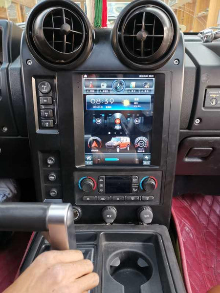 Autoradio Android 15 Pour Hummer H2 (2003-2007) - GPS, CarPlay, Neuf
