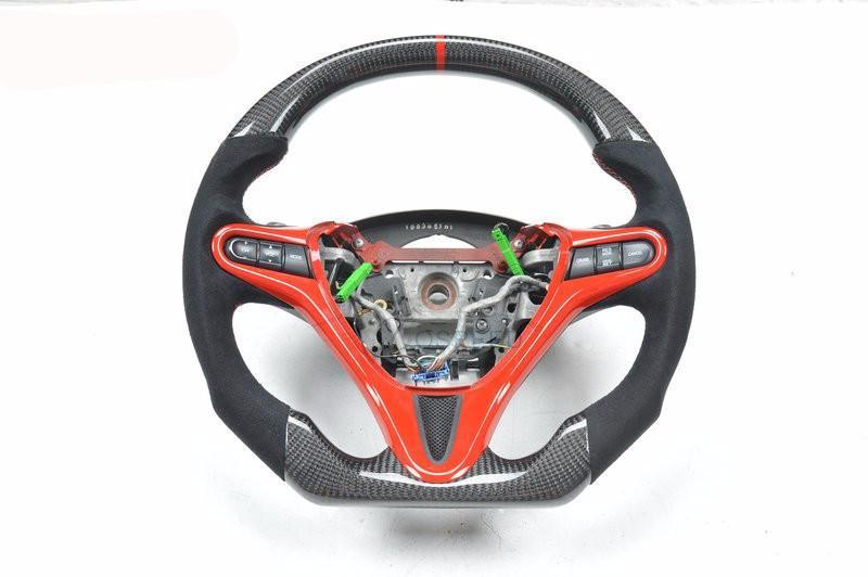 Custom-made Carbon fiber Steering Wheel for 2006 - 2011 Honda Civic Color & Design Customizable | Phoenix Automotive