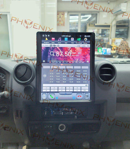 [ G6 octa-core ] 13" Vertical Screen Android 11 Fast Boot Navi Radio for Toyota Land Cruiser LC70 LC75 LC76 - Smart Car Stereo Radio Navigation | In-Dash audio/video players online - Phoenix 