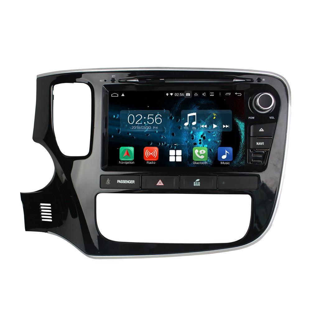 8" Octa-core Quad-core Android Navigation Radio for Mitsubishi Outlander 2014 - 2019 - Smart Car Stereo Radio Navigation | In-Dash audio/video players online - Phoenix Automotive
