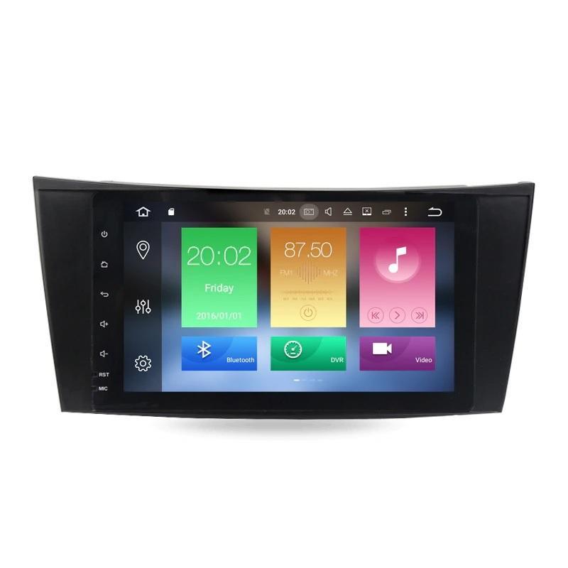 8" Octa-Core Android Navigation Radio for Mercedes-Benz E-class 2003 - 2008 - Smart Car Stereo Radio Navigation | In-Dash audio/video players online - Phoenix Automotive