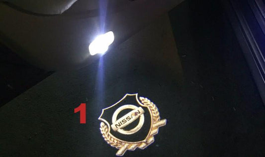 26 Style 2X Ghost Lights Door Step Welcome Lights for Nissan Altima Teana Armada Maxima Titan Quest | Phoenix Automotive