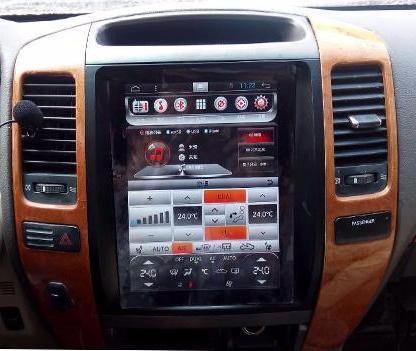 Open Box 10.4" Metal Trim Vertical Screen Android Navigation Radio for Lexus GX 470 2003 - 2005 | Phoenix Automotive