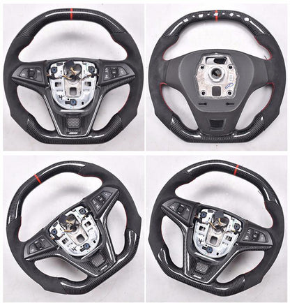 Custom-made Carbon fiber Steering Wheel for 2008 - 2015 Chevrolet Cruze Color & Design Customizable | Phoenix Automotive