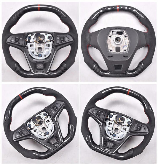 Custom-made Carbon fiber Steering Wheel for 2008 - 2015 Chevrolet Cruze Color & Design Customizable | Phoenix Automotive