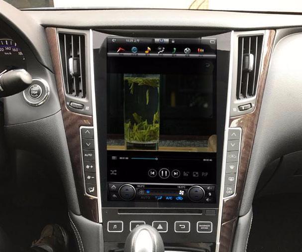 Open box  'Mark 1.5' 12.1" Android 7.1 fast boot Navigation Radio for Infiniti Q50 Q60 Q50L Q50S - Smart Car Stereo Radio Navigation | In-Dash audio/video players online - Phoenix Automotive