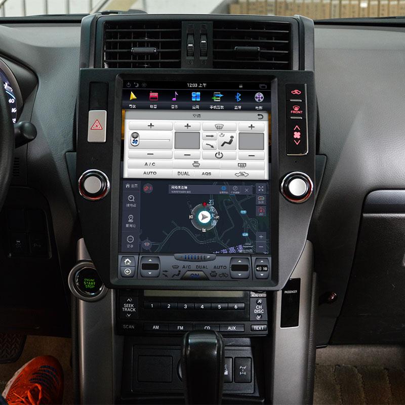 [ G6 octa-core ] 12.1" Android 11 Fast boot Navigation Radio for Toyota Land Cruiser Prado 2009 - 2017 - Smart Car Stereo Radio Navigation | In-Dash audio/video players online - Phoenix Autom