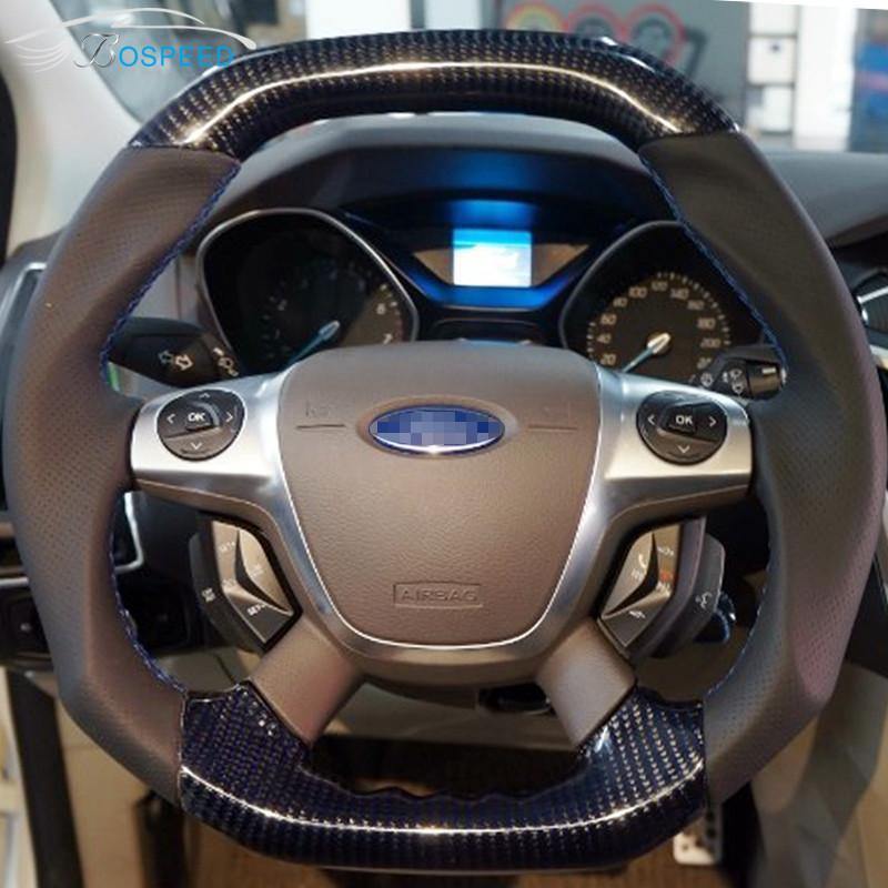 Custom-made Carbon fiber Steering Wheel for 2011 - 2014 Ford Focus Color & Design Customizable | Phoenix Automotive