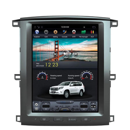 [ G6 octa-core ] 12.1" Vertical Screen Android 11 Fast boot Navi Radio for Toyota Land Cruiser LC100 2002 - 2007 - Smart Car Stereo Radio Navigation | In-Dash audio/video players online - Pho