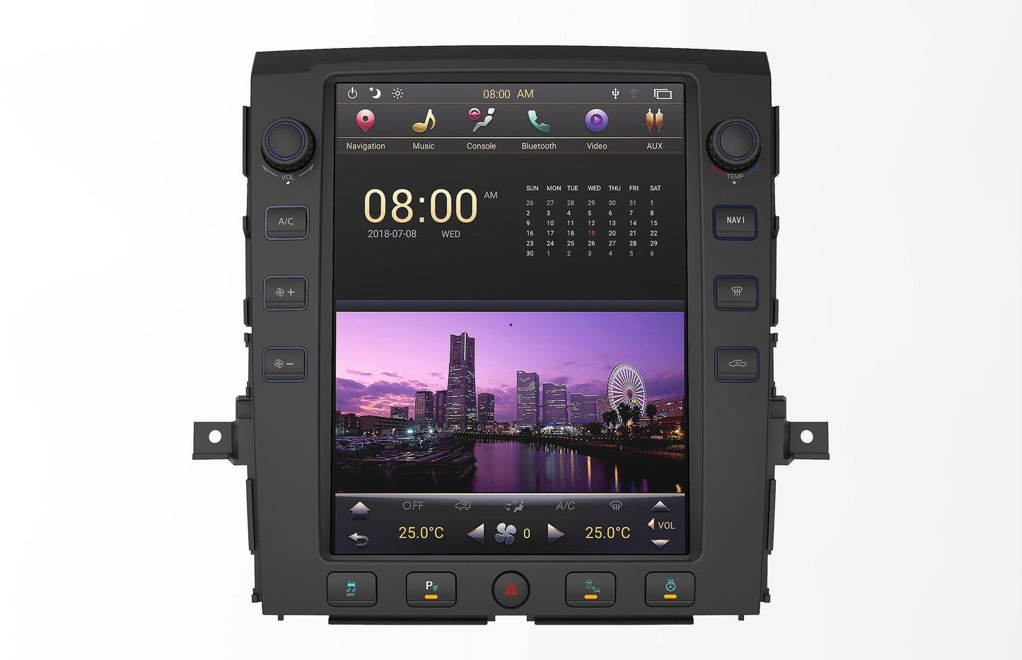 [ open box ] 12.1” Android 8.1 Six-core Vertical Screen Navigation Radio for Nissan Titan 2016 - 2019 - Smart Car Stereo Radio Navigation | In-Dash audio/video players online - Phoenix Auto