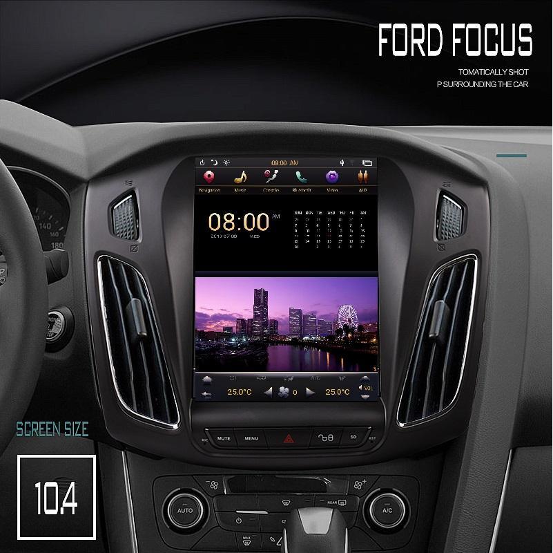 Open Box [ PX6 SIX-CORE ]10.4" Vertical screen Android 9 Fast boot Navigation radio for Ford Focus 2011-2018 - Smart Car Stereo Radio Navigation | In-Dash audio/video players online - Phoenix
