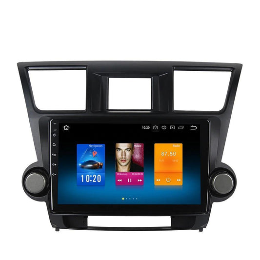 10.2" Octa-core Quad-core Android Navigation Radio for Toyota Highlander 2009 - 2012 - Smart Car Stereo Radio Navigation | In-Dash audio/video players online - Phoenix Automotive