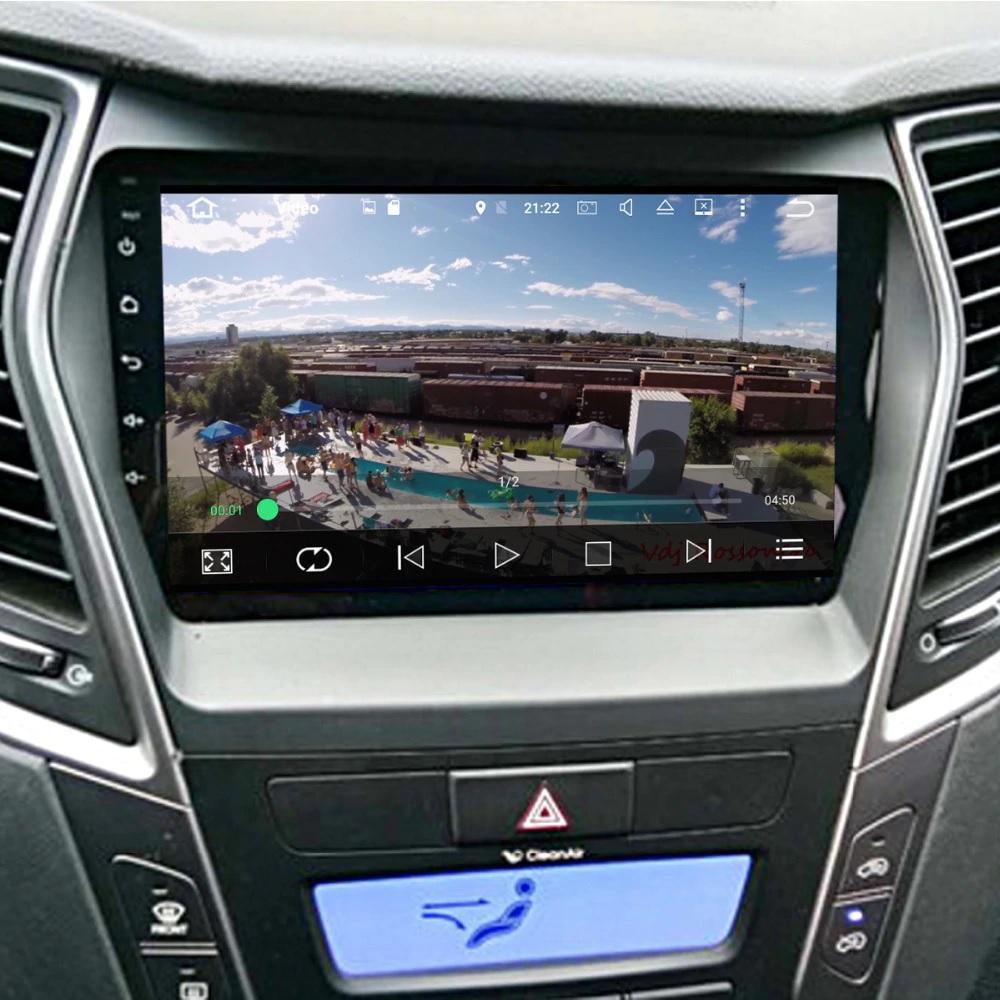 [Open box]  9" Octa-Core Android Navigation Radio for Hyundai Santa Fe 2013 - 2019 - Smart Car Stereo Radio Navigation | In-Dash audio/video players online - Phoenix Automotive