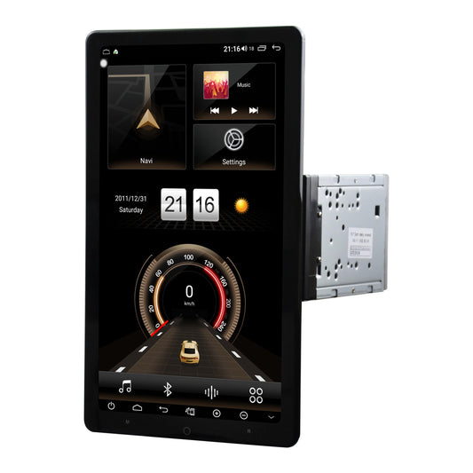 open box 13.3" Android 8.1 Universal double din Navigation Radio with Motorized rotatable screen | Phoenix Automotive