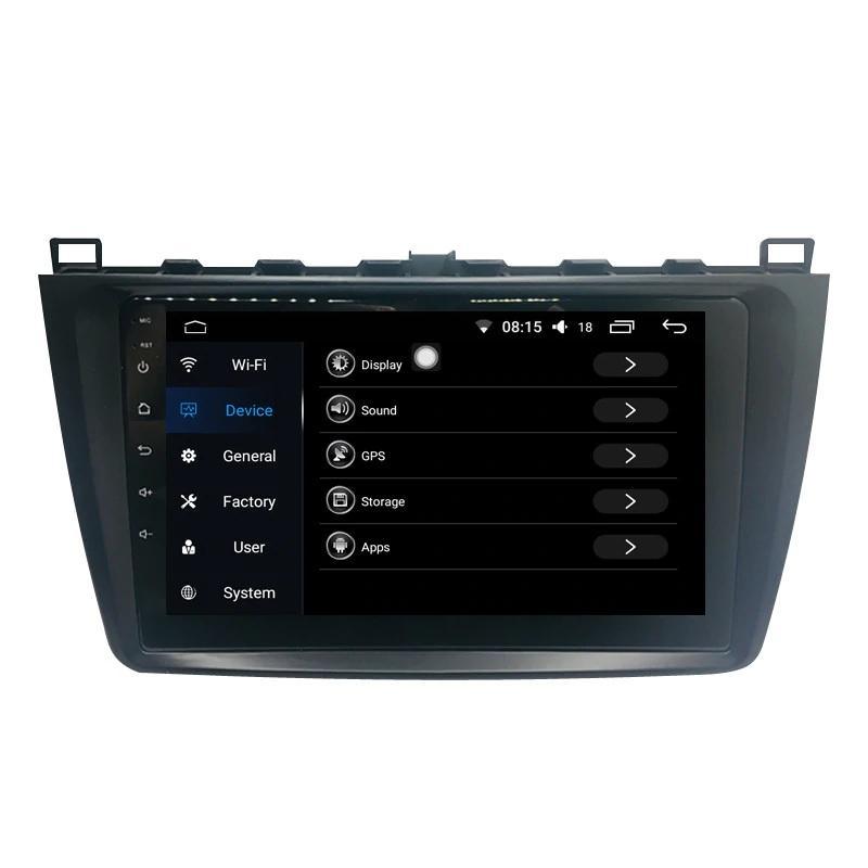 9" Octa-Core Android Navigation Radio for Mazda 6 2009 - 2013 - Smart Car Stereo Radio Navigation | In-Dash audio/video players online - Phoenix Automotive