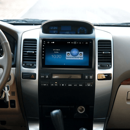 8" Octa-core Quad-core Android Navigation Radio for Toyota Prado 2004 - 2009 - Smart Car Stereo Radio Navigation | In-Dash audio/video players online - Phoenix Automotive