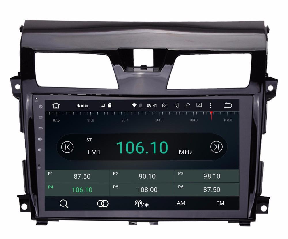 Octa-Core 10.2" Android 8.0 Navigation Radio for Nissan Teana Altima 2013 - 2017 4 GB RAM - Smart Car Stereo Radio Navigation | In-Dash audio/video players online - Phoenix Automotive