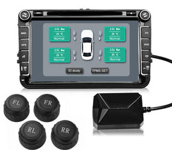 USB TPMS Tire Pressure Monitoring System For Android Head Units w/ External Sensors - Smart Car Stereo Radio Navigation | In-Dash audio/video players online - Phoenix Automotive