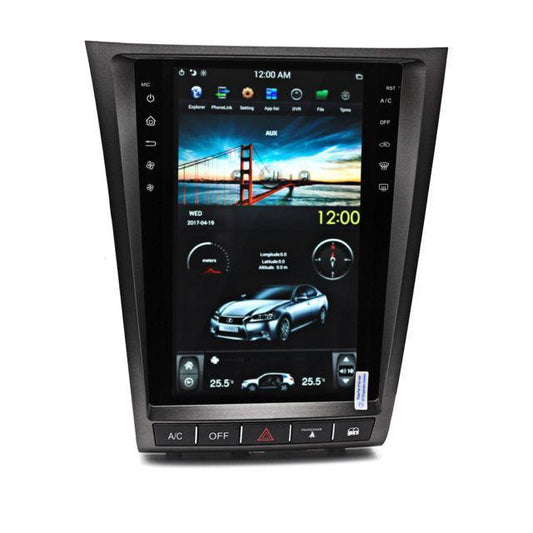 [Open-box] 11.8" Vertical Screen Android Navigation Radio for Lexus GS 300 350 430 450h 460 2005 - 2011 - Smart Car Stereo Radio Navigation | In-Dash audio/video players online - Phoenix Auto