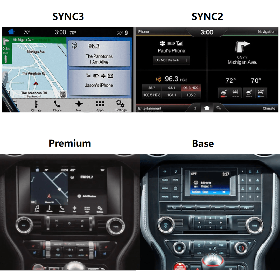 Open box [ PX6 SIX-CORE ] 10.4" Android 8.1 Vertical Screen Navigation Radio for Ford Mustang and Shelby 2015 - 2019 - Smart Car Stereo Radio Navigation | In-Dash audio/video players online -